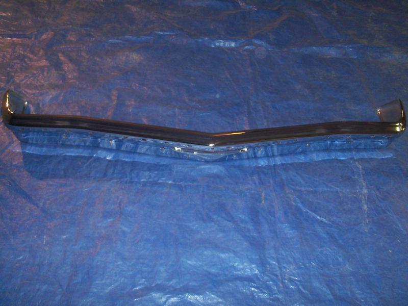 74-76 pinto front bumper chrome face bar nos oem  jk  #  6702
