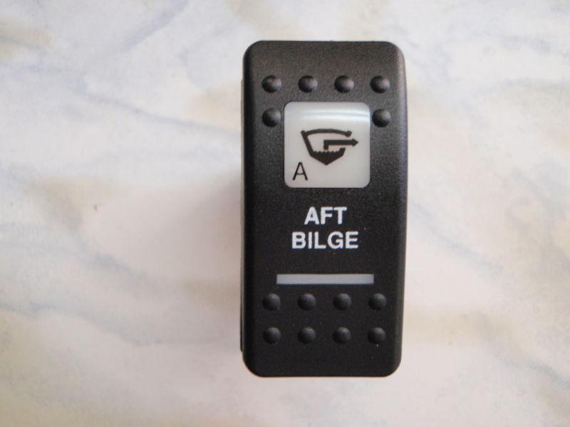 Bilge switch manual auto on/on aft bilge carling vddab60b lighted rocker black 