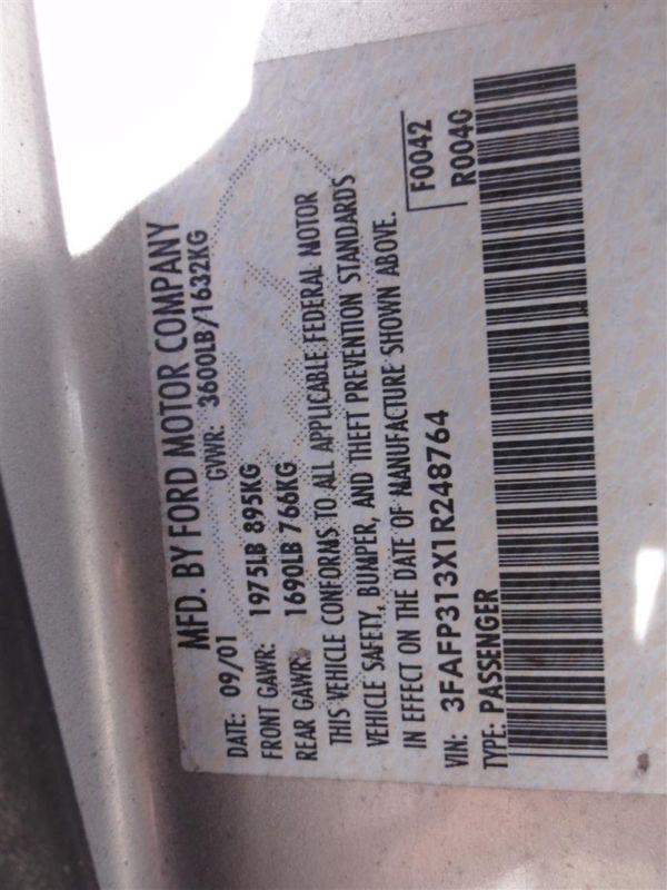 00 01 02 03 04 focus starter motor 2.0l at