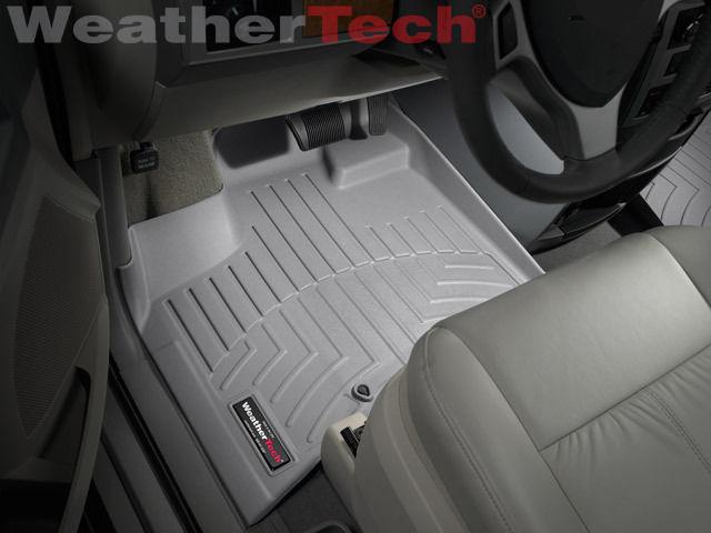 Weathertech® floor mats floorliner - volkswagen routan - 2009-2013 - grey
