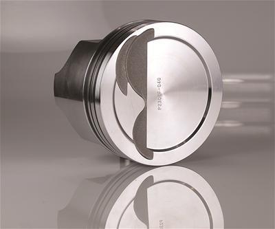 Probe pistons forged dish 4.030" bore ford set of 8 p2305f-030