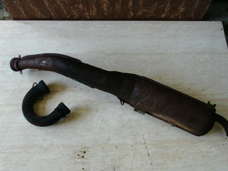 Polaris trail boss 250; 1991 complete exhaust system