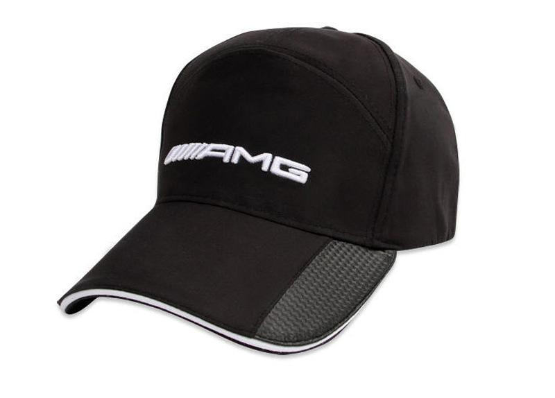 New genuine mercedes benz amg carbon fiber hat cap black 