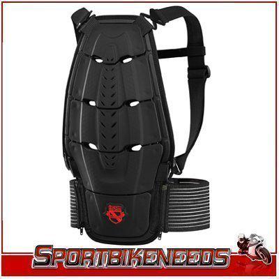 Icon stryker ce back protector armor black osfa