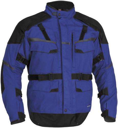 New firstgear jaunt t2 adult waterproof jacket, blue, 2xl/xxl-tall