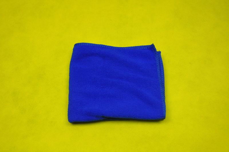 New 5pcs microfiber towel car cleaning wash supplies 30x30cm blue