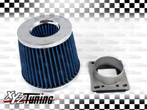 86-92 supra n/a 3.0l v6 air intake maf adapter + filter