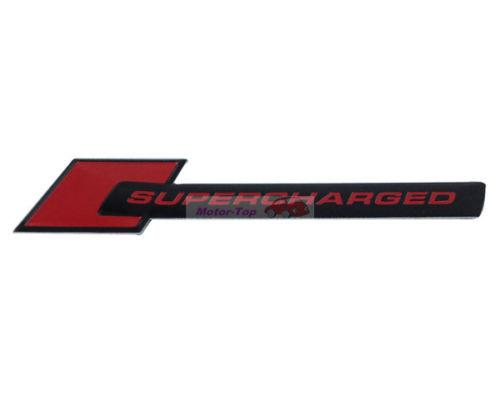 2pcs RED SUPERCHARGED SUPER CHARGED EMBLEMS BADGE Land Range Rover Jaguar XKR XJ, US $13.90, image 3