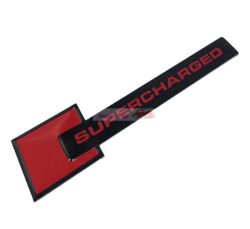 2pcs RED SUPERCHARGED SUPER CHARGED EMBLEMS BADGE Land Range Rover Jaguar XKR XJ, US $13.90, image 4