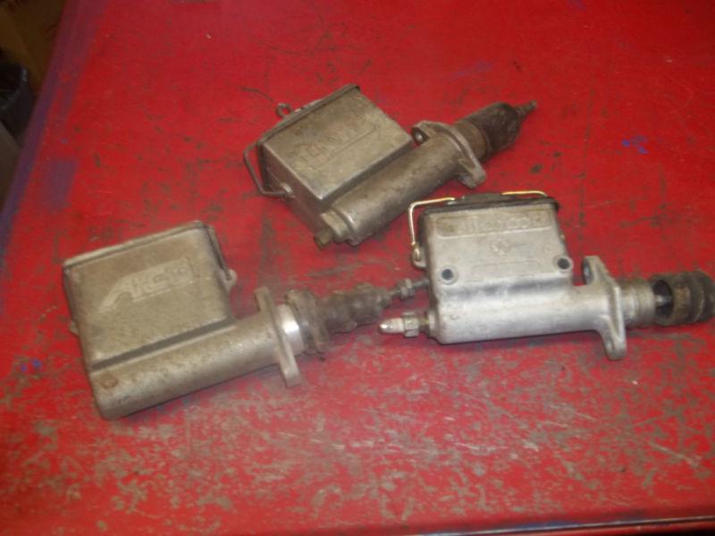 3 used master cyl. hre-wilwood afco stock car-imca-mod-drag-street rod