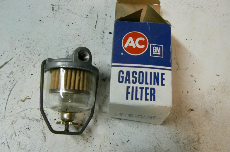 Buy NOS 19531962 Chevrolet Corvette GF48 Glass Gasoline Fuel Filter GM