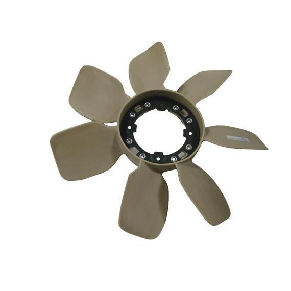 Cooling fan blade radiator