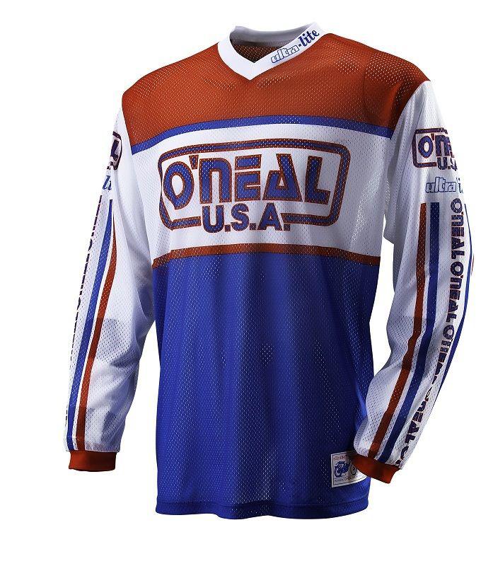 2012 o'neal ultra lite le '83 jersey - red/blue - medium (m) --0088-803