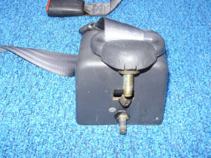 97-06 Jeep Wrangler TJ OEM Rear Seat Belts Complete Set Grey Nice FREE SHIPPING, US $74.64, image 5