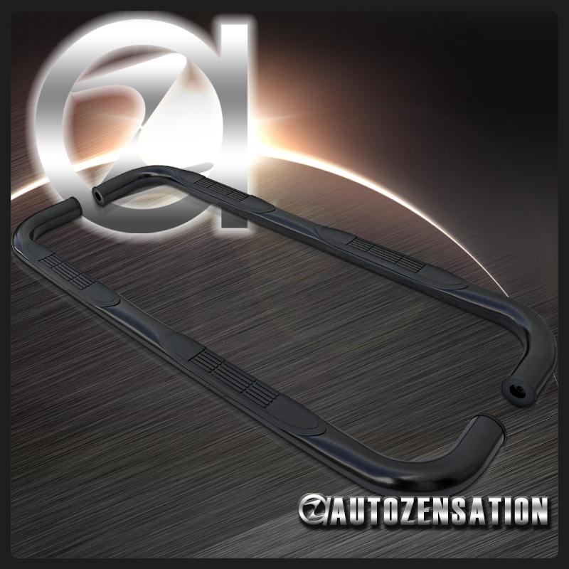 Buy 0612 Jeep Commander XK 7 Pass Black 3" S/S Side Step Nerf Bar