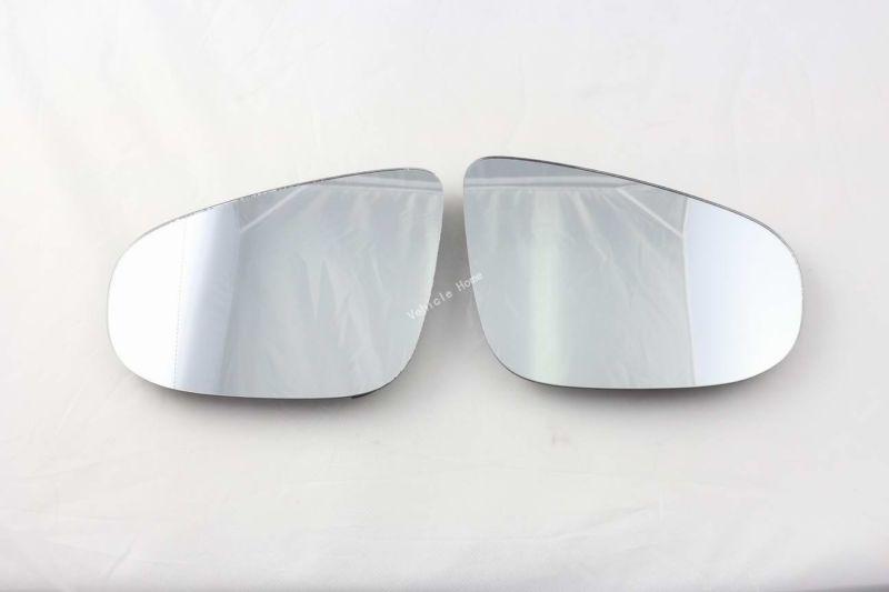 Pair of door side mirror glass for vw volkswagen golf mk6 5k0 857 521 /522 08-12