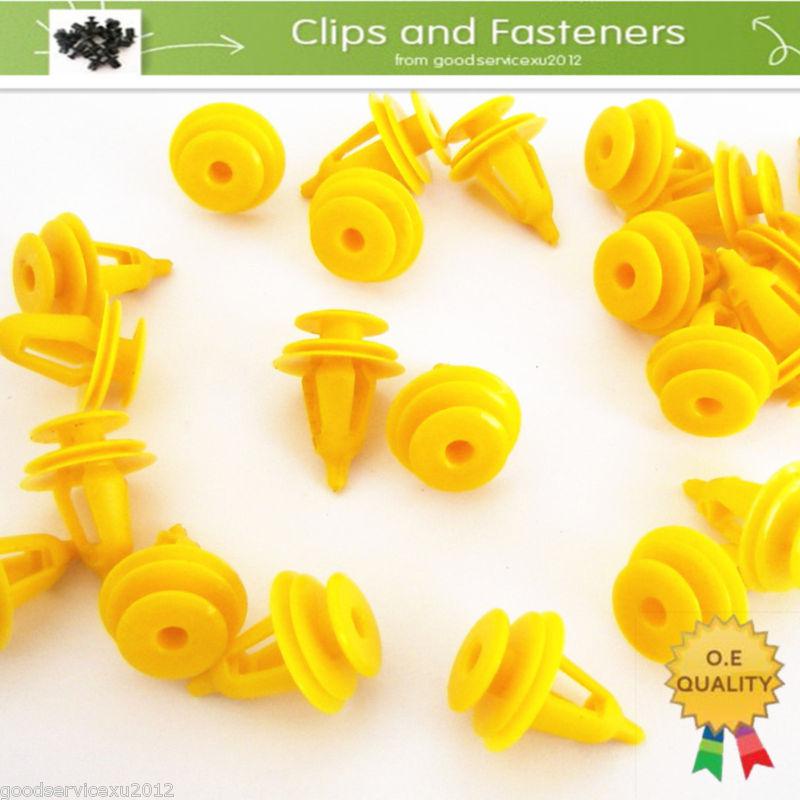 20 x door panel retainer back panel lower garnish nylon clip toyota 67771-30090