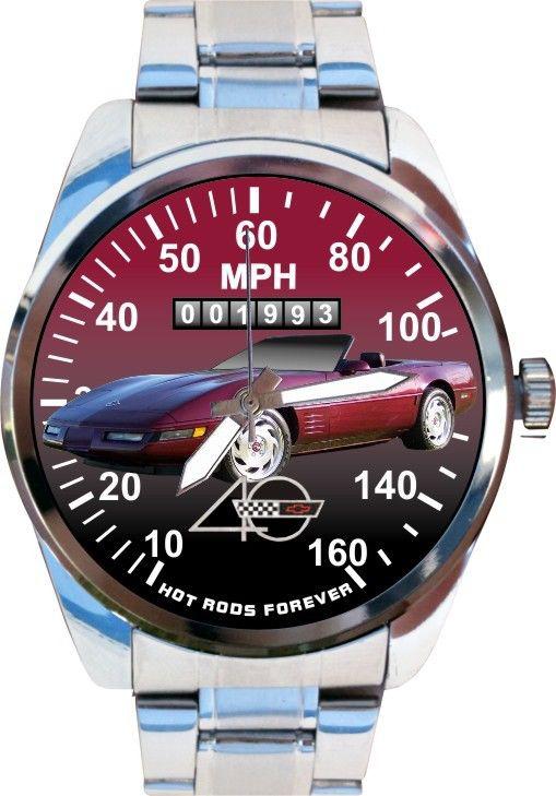 1993 40th 40 anniversary edition convertible vette speedometer meter auto art