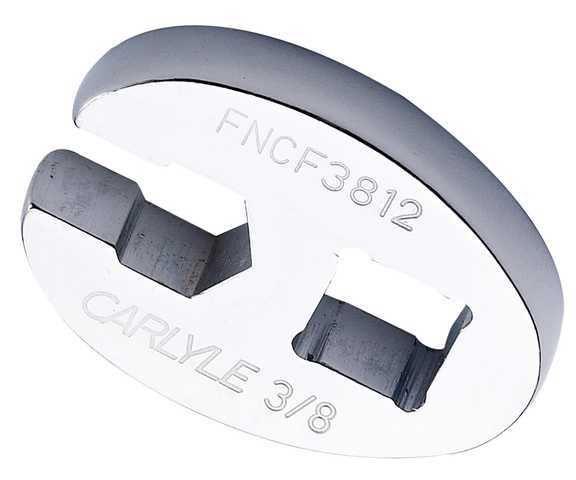Carlyle hand tools cht fncf3812 - wrench, flarenut crow's foot; 3/8""; 6; pol...