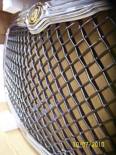 2005 - 2010 dch chrysler 300c factory black grille grill mopar 82212090 new