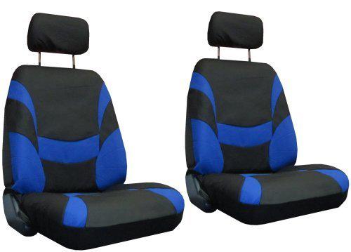 Blue Black Xtreme Car Truck SUV Seat Covers pkg w/ Tattoo Floor Mats & More #2, US $51.31, image 4