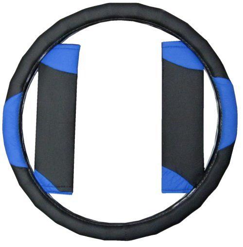 Blue Black Xtreme Car Truck SUV Seat Covers pkg w/ Tattoo Floor Mats & More #2, US $51.31, image 7