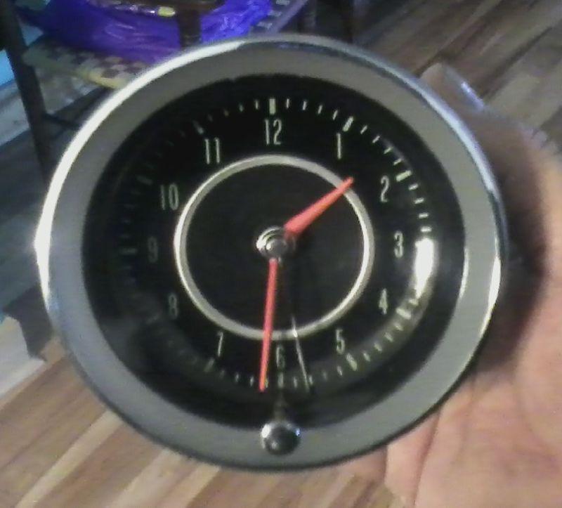 An orignal 1964 corvette clock