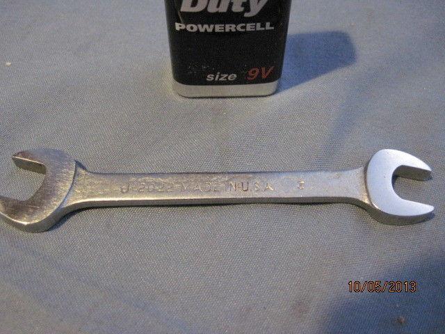 Blue point ~ open end wrench ~ j 2022~ 11/32 & 5/16 ~ tool made usa