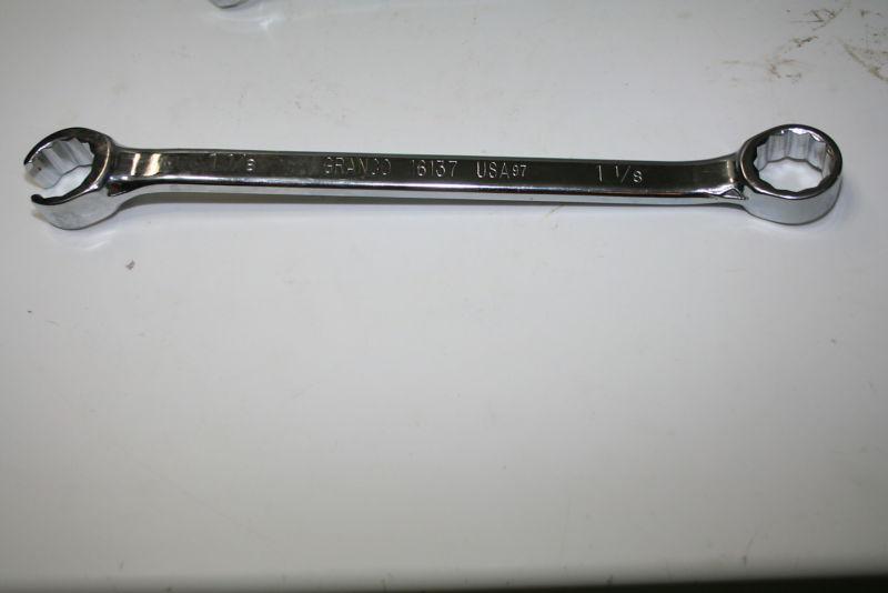 Granco 16137 1 1/8 line flare nut wrench engraved little or no use