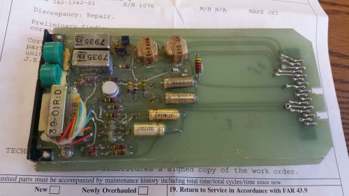 Bombardier aerospace p.c. board 542-1342-01