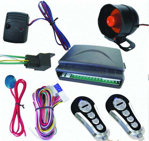 2 remote one way car security alarm system universal