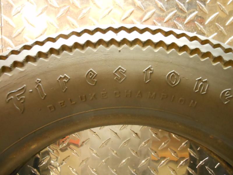 Firestone Deluxe Champion 500 5.00 16 4PR Tire 3.77mm Tread Remaining 911137, US $59.99, image 8