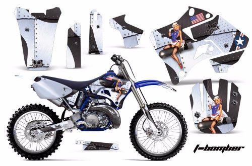 Yamaha graphic kit amr racing bike decal yz 125/250 decals mx parts 96-01 tbom w