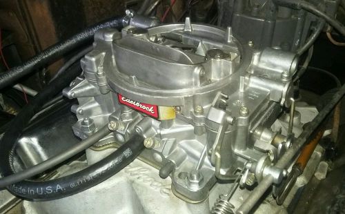 *see test video* rebuilt edelbrock 1407 carburetor 750 cfm . 90day warranty