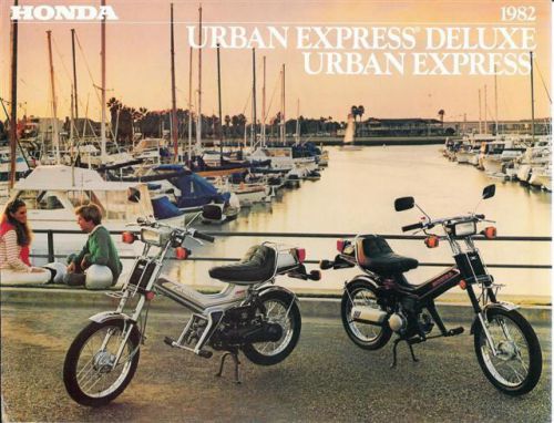 '82 honda urban express nu50 sales brochure original