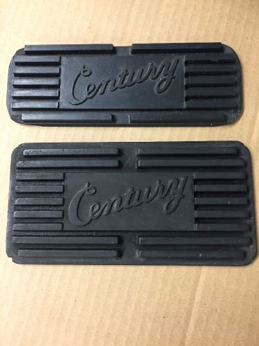 Century boat step pads-pair-1950&#039;s- used