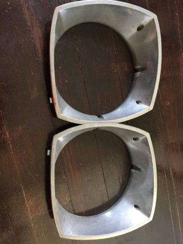 1974 - 1978 mustang ii headlight trim ring bezel grille d4zb-13052 &amp;64 pair ghia