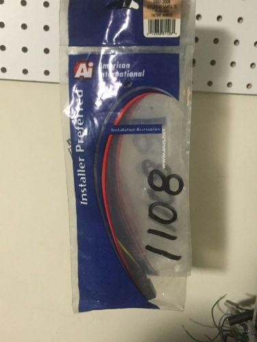 Wiring harness adapter plug for aftermarket radio hwh1108 american internation