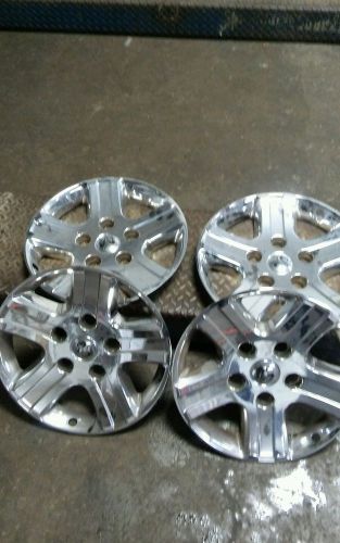 17 inch dodge duango chrome factory wheel covers