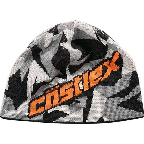 Castle x racewear beanie hat shattered orange
