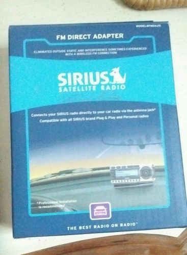 Sirius satellite radio fm direct adapter