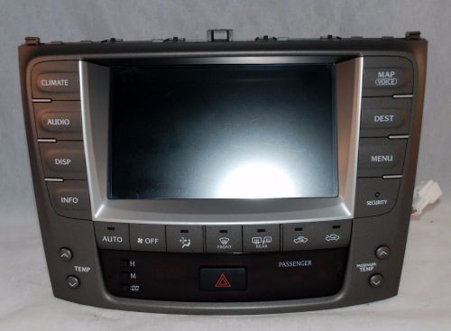 06 07 08 09 lexus navigation gps radio display screen is250 is350 86111-53140