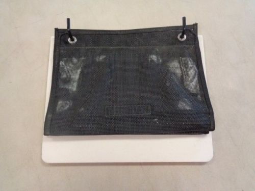 Dry dock storage facility with mesh pouches 13 5/8" x 11" marine boat