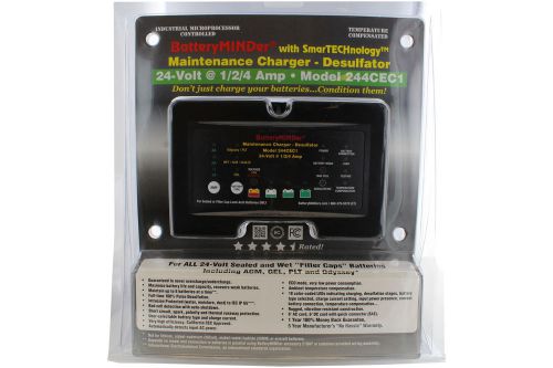 Batteryminder charger/maintainer/desulfater - 24v, model# 244cec1