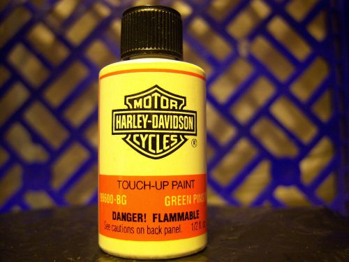 Harley new oem nos touch up paint green pinstripe 98600bg