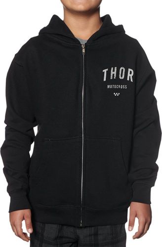 Thor 3052-0332 fleece s6y zip shop bk xl