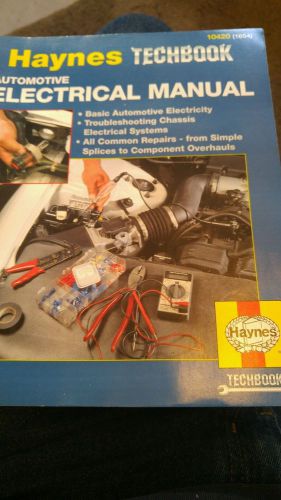 Haynes electrical manual techbook automotive