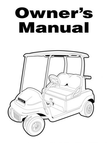 Any club car owners manual precedent ds turf carryall xrt ds pioneer