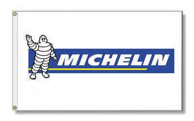 Michelin flag banner 4x2 feet sign poster tires