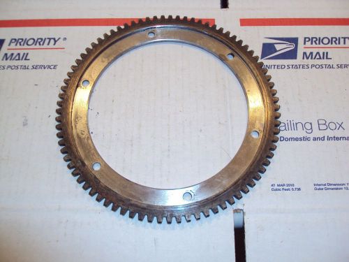 Vintage oem arctic cat electric start ring gear, jag, lynx, el tigre, 0120-309